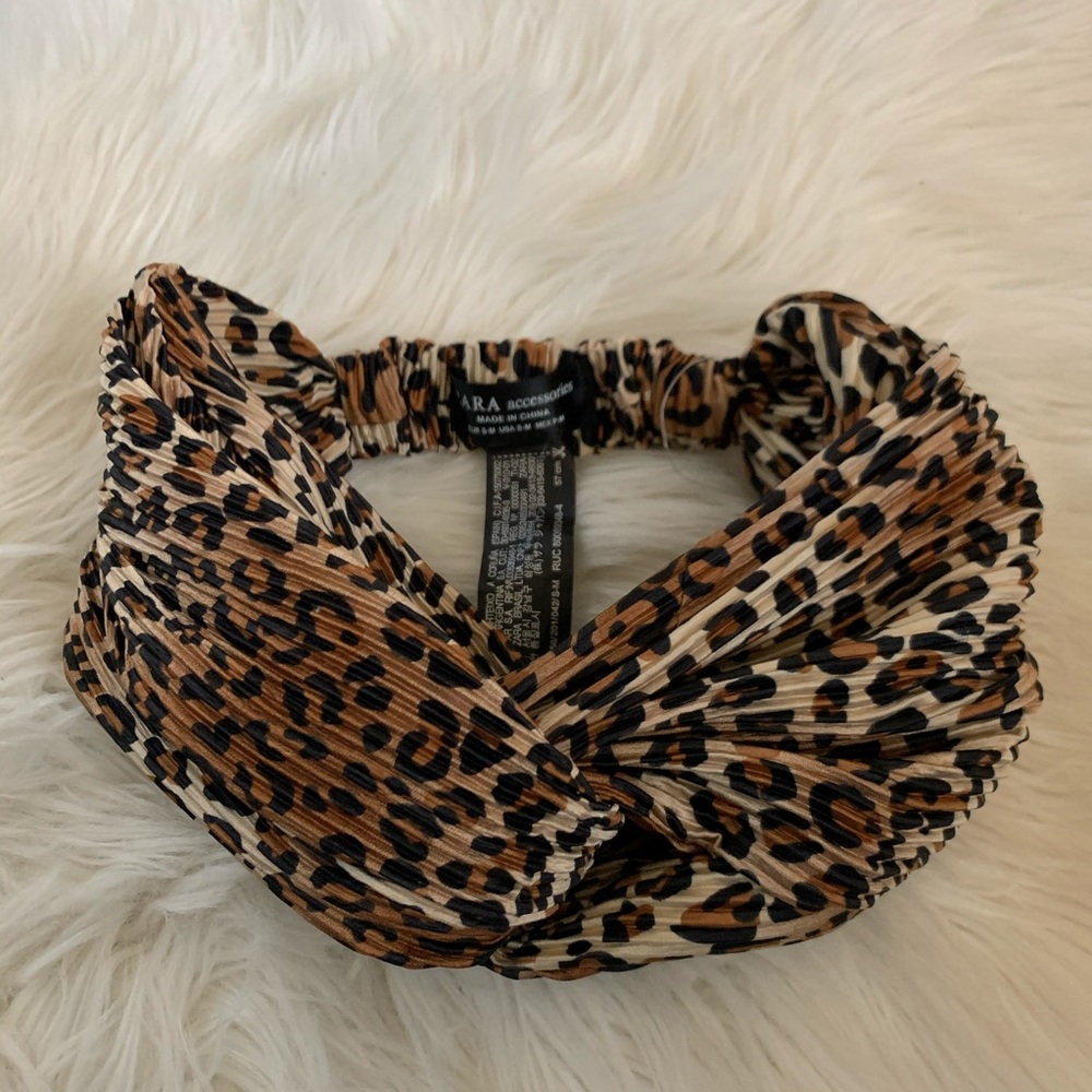 BRAND NEW ZARA SILKY KNOTTED HEADBAND⚡️